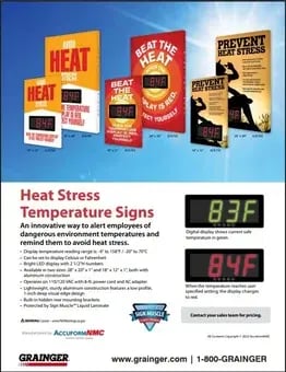 AccufromNMCHeatStressTemperatureSigns-Grainger-1 AccufromNMCHeatStressTemperatureSigns-Grainger-1