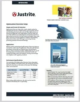 Justrite_Hydrocarbon-Detection-Strips-sell-sheet_L-JR320 Justrite_Hydrocarbon-Detection-Strips-sell-sheet_L-JR320