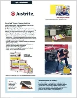 Justrite_PetroPad-Sell-Sheet_JR555r1-Grainger Justrite_PetroPad-Sell-Sheet_JR555r1-Grainger