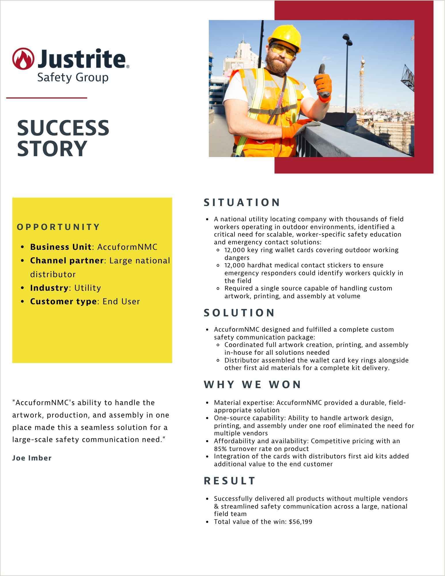 AccuformNMCs Utility Workforce Safety Solutions
